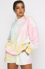 Date Night At Home Oversized Hoodie Popsicle