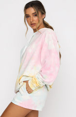 Date Night At Home Oversized Hoodie Popsicle