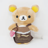 2011 Rilakkuma with Chocolate Apron Plush - Store Limited Chocolate & Coffee Theme - San-X
