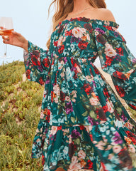Romance Me Floral Babydoll Mini Dress