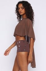 Cloudline Poncho Top Toasted Coconut