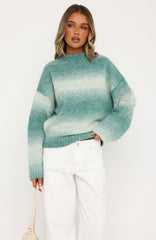 Fia Knit Sweater Seagreen