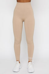 Coffee Date Seamless Leggings Sand