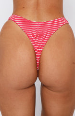 Corfu Bottoms Pink Stripe