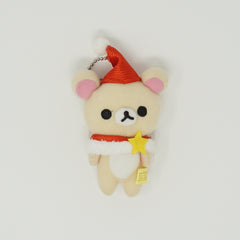 2011 Santa Outfit with Star Korilakkuma  Plush Keychain - Christmas Rilakkuma