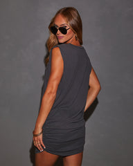 Maris Graphic Print Mini Dress